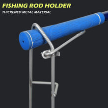 Load image into Gallery viewer, Simple Metal Ground Spike Fishing Rod Holder Metal Pole Rest Support Rack Sea and Hand Rod Ground Spike Stand Fishing Accessories