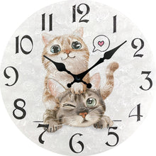 Load image into Gallery viewer, 12inch Creative Wall Clock Silent Quartz Movement Hanging Clock Kitchen Bedroom Living Room Simplicity Decor Housewarming Gift For Friends