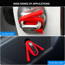 Load image into Gallery viewer, 4Pcs Universal Car Door Lock Protector Pads Noise Reduction Cushion Bumper Cover Thickened Anti-Collision Door Lock Sleeve