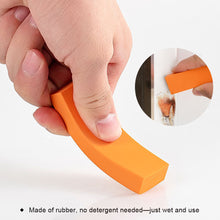 Load image into Gallery viewer, 2PCS Stainless Steel Cleaning Eraser Multi-Purpose Limescale and Rust Remover Wet Sponge For Kitchen Bathroom Glass Faucet