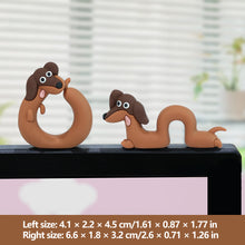 Load image into Gallery viewer, Cute Dachshund Decorative Epoxy Resin Ornaments Office Desktop Home Decoration Healing Stress-Relieving Gift