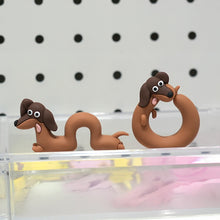 Load image into Gallery viewer, Cute Dachshund Decorative Epoxy Resin Ornaments Office Desktop Home Decoration Healing Stress-Relieving Gift