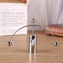 Load image into Gallery viewer, Creative Meatl Figure Weightlifting Balance Craft Ornament Swinging Balance Ball Toy Desk Decoration Home Office Stress Relief