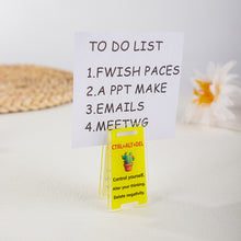 Load image into Gallery viewer, Creative Acrylic Desk Warning Sign Leave Me Alone Humorous Office Room Home Decoration Funny Desktop Ornament