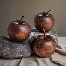 Load image into Gallery viewer, Wooden Essential Oil Diffuser Apple Shaped Aromatherapy Ornament Portable Fragrance Diffuser Creative Home Car Decoration