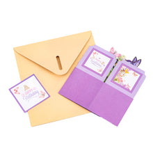 Load image into Gallery viewer, 3D Dimensional Box Greeting Card Flower Butterfly Design for Valentine's Day Birthday Mother’s Day Festival Handmade Paper Art Gift for Her Friend Lover