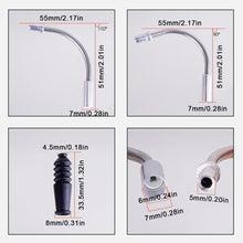 Load image into Gallery viewer, 2Sets 90°/110° V-Brake Pipe Elbow with Dust Cover Improve Braking Performance for MTB Folding Bike Cycling Accessory