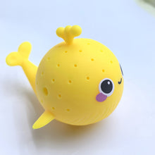 Load image into Gallery viewer, Soft Sponge Whale Bath Toy Water Absorbing Squeeze Stress Relief Toy Children Water Play Accessory