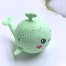 Load image into Gallery viewer, Soft Sponge Whale Bath Toy Water Absorbing Squeeze Stress Relief Toy Children Water Play Accessory