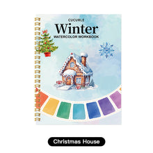 Load image into Gallery viewer, Animals Flowers Watercolor Coloring Practice Book Painting Workbook Graffiti Drawing Pad For Kids Art Practice