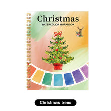 Load image into Gallery viewer, Animals Flowers Watercolor Coloring Practice Book Painting Workbook Graffiti Drawing Pad For Kids Art Practice