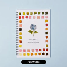 Load image into Gallery viewer, Animals Flowers Watercolor Coloring Practice Book Painting Workbook Graffiti Drawing Pad For Kids Art Practice Painting Supplies