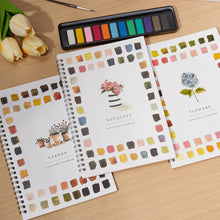 Load image into Gallery viewer, Animals Flowers Watercolor Coloring Practice Book Painting Workbook Graffiti Drawing Pad For Kids Art Practice Painting Supplies