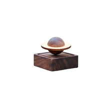 Load image into Gallery viewer, Walnut Wood Jupiter Orbit Diffuser Planetary Aromatherapy Incense Ornament Creative Home Dorm Decoration