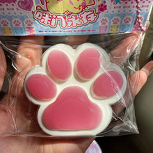 Load image into Gallery viewer, Cute Cat Paw Slow Rebound Jelly Squishy Toy Soft Pinch Stress Relief Squeeze Toy For Kids Adults Gift