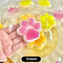 Load image into Gallery viewer, Cute Cat Paw Slow Rebound Jelly Squishy Toy Soft Pinch Stress Relief Squeeze Toy For Kids Adults Gift