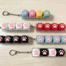 Load image into Gallery viewer, Silicone Cat Claw Keychain Mobile Phone Backpack Ornament Pendant Accessory Desktop Fingertip Press Stress Relief Toy