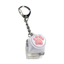 Load image into Gallery viewer, Cute Cat Claw KeyChain Keycap Tester Decompression Toy Mobile Phone Backpack Pendant Desktop Decoration Accessory Gift
