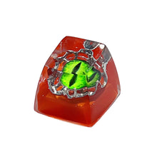 Load image into Gallery viewer, Evil Eyes Cartoon Epoxy Resin Keycaps Mechanical Keyboard Buttons Replacement Bottom Keycap Gift
