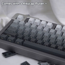 Load image into Gallery viewer, Gradient Color Side Printed Shine PBT Double Shot Keycaps Mechanical Keyboard Keycaps OEM Profile Gaming Keyboard 130 Plus Key Caps