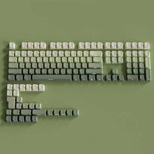 Load image into Gallery viewer, Gradient Color Side Printed Shine PBT Double Shot Keycaps Mechanical Keyboard Keycaps OEM Profile Gaming Keyboard 130 Plus Key Caps