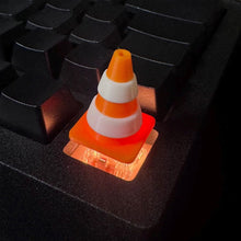 Load image into Gallery viewer, Resin Barrier Sign Barrel-Shaped Mechanical Keyboard Keycaps Gaming Mechanical Accessories Key Caps