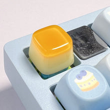 Load image into Gallery viewer, 3D Jelly Pudding Resin Keycap Simulation Caramel Mango Jelly Cute Cartoon DIY Personalized Cross Shaft Key Cap For Mechanical Keyboard