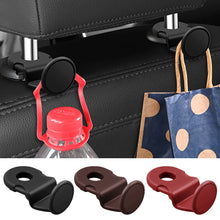 Load image into Gallery viewer, 2Pcs Car Seat Hook Car Interior Accessories For Grocery Bag Car Headrest Hanger 20KG Load-bearing Heavy Duty