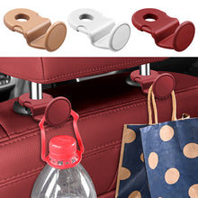 Load image into Gallery viewer, 2Pcs Car Seat Hook Car Interior Accessories For Grocery Bag Car Headrest Hanger 20KG Load-bearing Heavy Duty