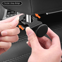Load image into Gallery viewer, 2Pcs Car Seat Hook Car Interior Accessories For Grocery Bag Car Headrest Hanger 20KG Load-bearing Heavy Duty