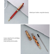 Load image into Gallery viewer, Luxury Wooden Fountain Ballpoint Pen Fashion Stationery For Student School Business Office Gift