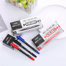 Load image into Gallery viewer, 10Pcs Double Tip Oil-Based Paint Marker Pens Double Ended Brush Marker Drawing Doodling Graffiti Art Supplies