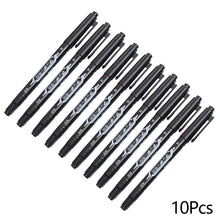 Load image into Gallery viewer, 10Pcs Double Tip Oil-Based Paint Marker Pens Double Ended Brush Marker Drawing Doodling Graffiti Art Supplies