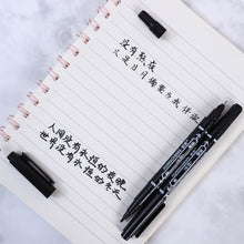 Load image into Gallery viewer, 10Pcs Double Tip Oil-Based Paint Marker Pens Double Ended Brush Marker Drawing Doodling Graffiti Art Supplies