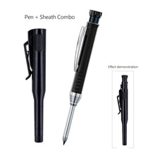 Load image into Gallery viewer, 2.8mm Woodworking Carpenter Pencil Lead Set Protective Cover Sharpener Deep Hole Marking Drawing Tools For Engineer Carpenter Supplies