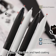 Load image into Gallery viewer, 4Pcs Kawaii Cat Paw Retractable Gel Pen 0.5mm Quick Dry Black Ink Changeable Cat Pattern For School Office Supplies Stationery Gift