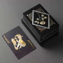 Load image into Gallery viewer, Multiple Styles Black Gold Waterproof Playing Card Magic Poker For Board Game Entertainment Gift Collection