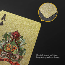 Load image into Gallery viewer, Multiple Styles Black Gold Waterproof Playing Card Magic Poker For Board Game Entertainment Gift Collection