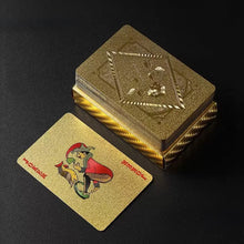 Load image into Gallery viewer, Multiple Styles Black Gold Waterproof Playing Card Magic Poker For Board Game Entertainment Gift Collection