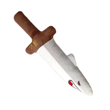 Load image into Gallery viewer, Novelty Shark Plush Toy Shark Sword Dagger Stuffed Animal Soft Pillow Creative Birthday Gift For Kids Home Decoration