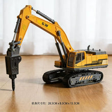 Load image into Gallery viewer, Alloy Plastic Diecast Engineering Vehicle Toy Excavator Crane Bulldozer Forklift Tractor Model Gift For Boys Kids