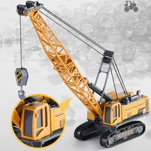 Load image into Gallery viewer, Alloy Plastic Diecast Engineering Vehicle Toy Excavator Crane Bulldozer Forklift Tractor Model Gift For Boys Kids