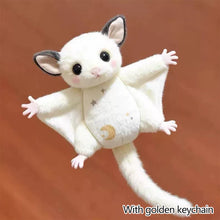Load image into Gallery viewer, Cute Cartoon Sugar Glider Plush Keychain Soft Flying Squirrel Doll Bag Pendant Animal Bag Decoration Gift