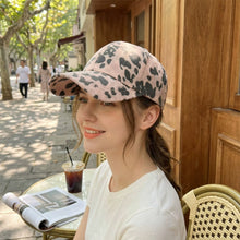 Load image into Gallery viewer, Unisex Leopard Printed Baseball Cap Breathable Adjustable Sun Protection Duckbill Cap For Outdoor Casual Accessories