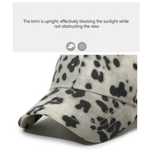 Load image into Gallery viewer, Unisex Leopard Printed Baseball Cap Breathable Adjustable Sun Protection Duckbill Cap For Outdoor Casual Accessories