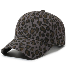 Load image into Gallery viewer, Unisex Leopard Printed Baseball Cap Breathable Adjustable Sun Protection Duckbill Cap For Outdoor Casual Accessories