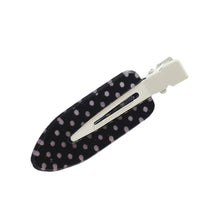 Load image into Gallery viewer, 2Pcs Black White Polka Dot Acrylic Hair Clips Seamless Non Slip Barrettes Daily Party Hair Styling Accessories For Women