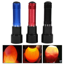 Load image into Gallery viewer, Super Bright Egg Candling Light LED Poultry Egg Tester for Chicken Duck Goose Quail Eggs Incubation Tool Farmer & Hobbyist Use