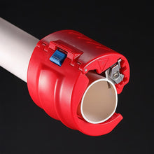 Load image into Gallery viewer, Manual Plastic Pipe Cutting Tool Handheld PVC Pipe Cutter with Safety Lock for Home Plumbing Repair and DIY Projects for Homeowners and Plumbers