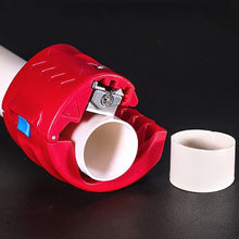 Load image into Gallery viewer, Manual Plastic Pipe Cutting Tool Handheld PVC Pipe Cutter with Safety Lock for Home Plumbing Repair and DIY Projects for Homeowners and Plumbers